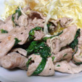 英無糖's cooksnap of when they made 超簡単！豚小間to青じそのさっぱり炒め☆.