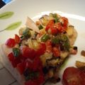 rozako's cooksnap of when they made トースターで★鮭のカラフル味噌マヨ焼き.
