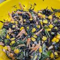 毎日レシピ頼り…'s cooksnap of when they made 小松菜とひじきのやみつきごまサラダ.