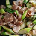 Kill Buss's cooksnap of when they made アスパラベーコン.