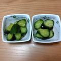 みぃくんのママ's cooksnap of when they made 簡単♪中華風きゅうりの浅漬け.