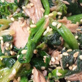 ズボラママ☆'s cooksnap of when they made ◆◇ツナとほうれん草のゴマぽん酢和え◇◆.