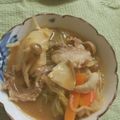 M130018's cooksnap of when they made 猪鍋　京都味噌仕立て.