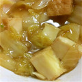 ティナたま's cooksnap of when they made 我が家の定番☆白菜と厚揚げの煮びたし.