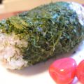 cocoりえ's cooksnap of when they made 青さのり弁当。.