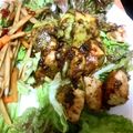 olivia206's cooksnap of when they made 鶏肉とアボカドのわさび醤油炒め.