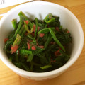 まえなみ's cooksnap of when they made ほうれんそうの梅肉和え.