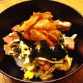 ☆りゅうじん☆'s cooksnap of when they made ふわふわ卵と甘辛玉ねぎの韓国スパムマヨ丼.