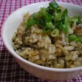 にゃぁくん's cooksnap of when they made ❤　海苔胡麻味噌醤油　炊き込みごはん　❤.