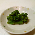 ザックリ坊's cooksnap of when they made 菜の花のからし和え.