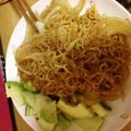 papa613's cooksnap of when they made ソース焼きそばアボカド添え.