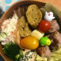 木漏れ日の台所's cooksnap of when they made お弁当！カレー味の卵焼き.