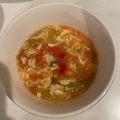 ekyy's cooksnap of when they made トマトと玉子の中華風スープ.