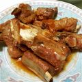 lyennes's cooksnap of when they made 簡単旨々スペアリブのマーマレード煮.