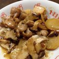 依舞127's cooksnap of when they made おつまみに☆エリンギと鶏肉のチーズ焼き☆.