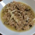 yukikyon's cooksnap of when they made 豆腐の☆鶏そぼろきのこあんかけ☆.