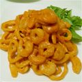 柚子芽's cooksnap of when they made ぷりっぷり☆エビトマトクリームパスタ.
