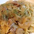 go_tep_go's cooksnap of when they made パパッと簡単♪豚肉と玉ねぎの和風パスタ.