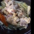 momo01110's cooksnap of when they made 簡単☆塩麹で鶏肉の白菜蒸し.