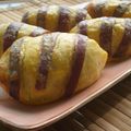 *優陽*'s cooksnap of when they made しましまスイートポテト.
