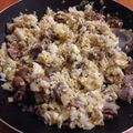 りらっくまつば's cooksnap of when they made 俺流のスタミナ飯！砂肝チャーハン.