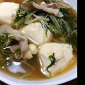 YUKIKI☆'s cooksnap of when they made お出汁を楽しむ♪水菜と豚と豆腐の炊いたん.