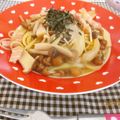 ごりごりら's cooksnap of when they made 和風きのこパスタ.