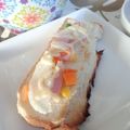 ママんま's cooksnap of when they made おさかなのソーセージで栄養満点トースト♪.