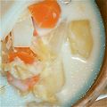 ごーんーた's cooksnap of when they made 白菜ときのこたっぷりミルクスープ.