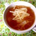 pyonpoco's cooksnap of when they made ぽかぽかする、生姜と大根のコンソメスープ.