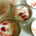 はるまきママ☆'s cooksnap of when they made 棒寒天から作る牛乳寒天.