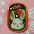 ｺｺmama☆'s cooksnap of when they made キャラ弁当☆ジュエルペット☆ルビー弁当.