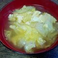 真菜さん's cooksnap of when they made 白菜と玉子のコンソメスープ.