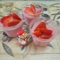 みかかめ's cooksnap of when they made 濃厚いちごミルクゼリー☆.