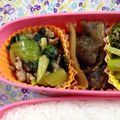 いずみデラックス's cooksnap of when they made チンゲン菜と挽肉の塩炒め.