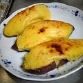 momojaken's cooksnap of when they made 簡単・シンプル素朴な皮付スイートポテト　.