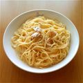 かよじー's cooksnap of when they made 牛乳＆スライスチーズでカルボナーラ！！.