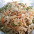 ☆おと☆ママ's cooksnap of when they made 野菜たっぷり☆しょうが焼き.