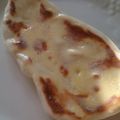 hungrys33's cooksnap of when they made ＨＢ＊ホエー使ってもっちりナン.