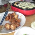 3elove's cooksnap of when they made 豆腐入り☆ふわふわたこ焼き♥.