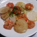 †まりにゃん†'s cooksnap of when they made 簡単♪えびと長芋（里芋）のバター醤油焼き.