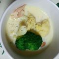 ルミックマ's cooksnap of when they made カリフラワーのカレーミルクスープ.
