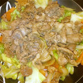 ajakao's cooksnap of when they made 豚こま切れ☆彩りばつぐん☆しょうが焼き☆.