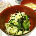 chiroxine's cooksnap of when they made 小松菜のおひたし.