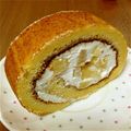 めぐぐぐ☆'s cooksnap of when they made しっとりハニーロールケーキ.