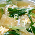 ゆうまってば's cooksnap of when they made 3分で出来る☆水菜と油揚げの煮びたし.
