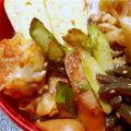 レモンジャ's cooksnap of when they made アスパラとウインナーのカレー炒め.