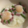 ame-ikuru's cooksnap of when they made スナップエンドウのハムエッグ.
