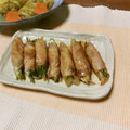 快くん's cooksnap of when they made 長ネギと生姜の豚肉巻き.