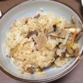 カ\ぉﾘんご's cooksnap of when they made 炊き込みご飯（鶏めしかな？）・みんと風.